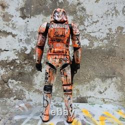 Hip Hop Graffiti Large Custom Storm Trooper Star Wars Wu Tang Painted Art Toy