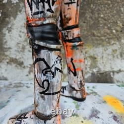 Hip Hop Graffiti Large Custom Storm Trooper Star Wars Wu Tang Painted Art Toy