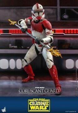 Hot Toys 1/6 TMS025 The Clone Wars Coruscant Guard Soldier Action Figure Model