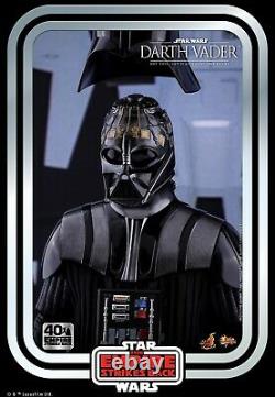 Hot Toys 1/6th MMS572 Darth Vader 40th Anniversary 12inch Action Figure Toys
