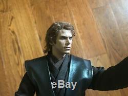 Hot Toys Custom Anakin Skywalker Star Wars MMS437 Episode 3 real hair