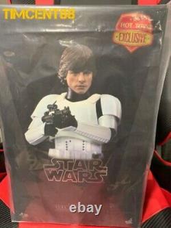 Hot Toys MMS304 Star Wars 1/6 Luke Skywalker Stormtrooper Disguise New
