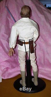 Hot Toys Sideshow Star Wars Luke Skywalker 1/6 Scale Custom + extras ACTUAL PICS