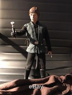 Hot Toys/SideshowithCustom ROTJ Star Wars 16 Scale Jedi Luke Skywalker Figure