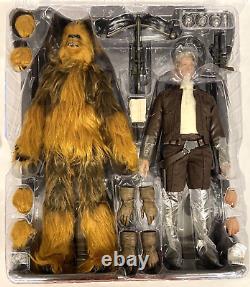 Hot Toys Star Wars Episode VII The Force Awakens Han Solo & Chewbacca Figure