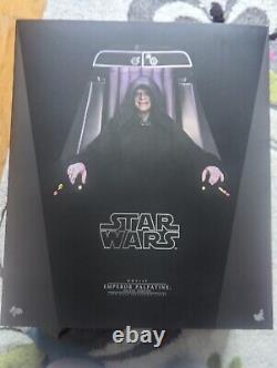 Hot Toys Star Wars MMS468 ROTJ Emperor Palpatine Throne Deluxe Set 1/6