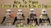 How To Make Custom Lego Star Wars Pauldrons And Waist Capes Kama Made Easy With Printout