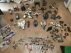 Huge Lego Star Wars Lot (Sets, Minifigs, Accessories, Custom Republic Ships)
