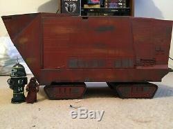 Huge Star Wars Jawa Sandcrawler Custom Painted Disney Droid Factory Vehicle