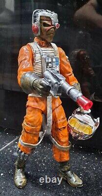 IRON MAIDEN Custom Cyborg Eddie FIGURE 12 Inch Star Wars X-wing Pilot Figurine