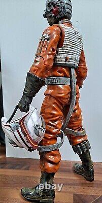 IRON MAIDEN Custom Cyborg Eddie FIGURE 12 Inch Star Wars X-wing Pilot Figurine