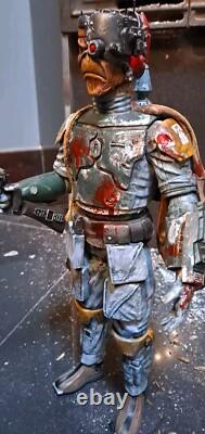 IRON MAIDEN Inspired Custom Cyborg Eddie FIGURE Boba Fett 14 Figurine Star Wars