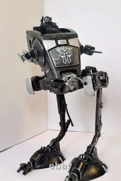 Ironhide Transformers x Star Wars AT ST Cybertron Autobot Sith Empire Custom