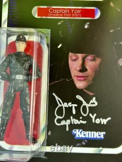 JASPER JACOBS Signed Captain Yorr Star Wars Autograph Custom Figure ROTJ
