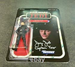 JASPER JACOBS Signed Captain Yorr Star Wars Autograph Custom Figure ROTJ