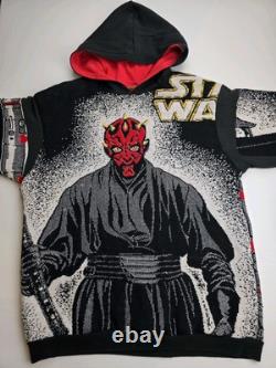 Jacksews Vintage Star Wars Custom Tapestry Blanket Sweatshirt Original Rare L-XL