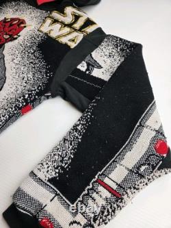 Jacksews Vintage Star Wars Custom Tapestry Blanket Sweatshirt Original Rare L-XL