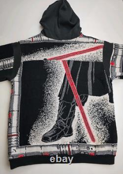 Jacksews Vintage Star Wars Custom Tapestry Blanket Sweatshirt Original Rare L-XL