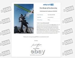 Jeremy Bulloch Boba Fett Star Wars Custom Framed Signed Autograph Photo ACOA
