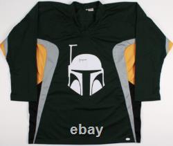Jeremy Bulloch Signed Boba Fett Star Wars Custom Hockey Jersey (JSA COA)