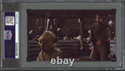 Jimmy Smits signed Cut 3x5 Custom Card PSA DNA Slab Star Wars Auto C4106