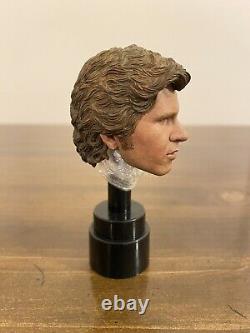 Jnix 1/6 Custom Star Wars Han Solo Head Sculpt 12 Figure Hot Toys Episode 4 5 6