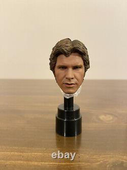 Jnix 1/6 Custom Star Wars Han Solo Head Sculpt 12 Figure Hot Toys Episode 4 5 6