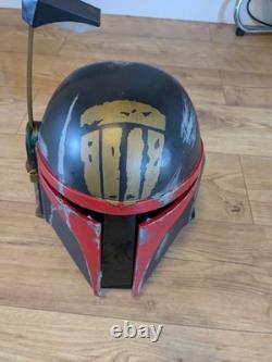 Judge Dredd/ Boba Fett, Unique One Of A Kind Inspired Custom Helmet. Wearable