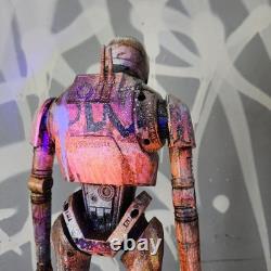 K2SO Figure Graffiti Custom Display Piece Star Wars Toy Street Art OOAK new