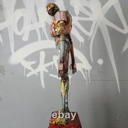 K2SO Figure Graffiti Custom Display Piece Star Wars Toy Street Art OOAK new K2SO Figure Graffiti Custom Display Piece Star Wars Toy Street Art OOAK new