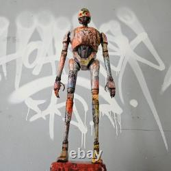 K2SO Figure Graffiti Custom Display Piece Star Wars Toy Street Art OOAK new