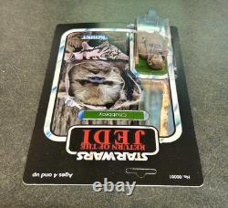 KEVIN THOMPSON Signed Chubbray Ewok Star Wars Autograph Custom Figure With COA