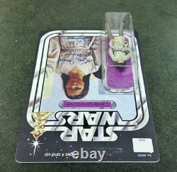 KOO STARK Signed Camie Loneozner Autograph Custom Star Wars Figure