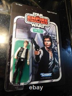 Kenner Star Wars 1978 Custom Carded Han Solo POTF Last 17 31 back Empire Strike
