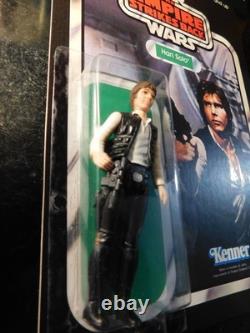 Kenner Star Wars 1978 Custom Carded Han Solo POTF Last 17 31 back Empire Strike