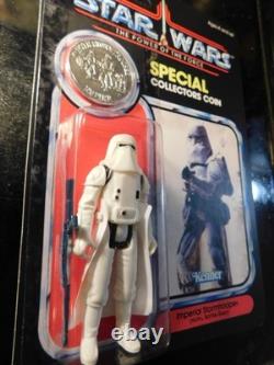 Kenner Star Wars 1978 Custom Carded Hoth Stormtrooper Fatigues POTFLast 17 WCoin