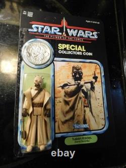 Kenner Star Wars 1978 Custom Carded Tusken Raider Sand People POTF Last 17 WCoin