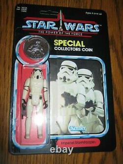 Kenner Star Wars 1978 Stormtrooper POTF Coin Custom Card Last 17 Unreleased