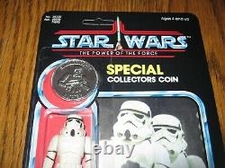 Kenner Star Wars 1978 Stormtrooper POTF Coin Custom Card Last 17 Unreleased