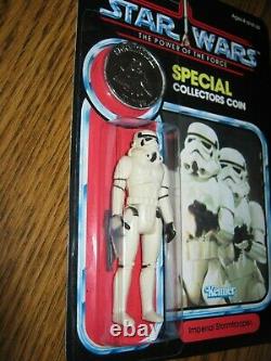 Kenner Star Wars 1978 Stormtrooper POTF Coin Custom Card Last 17 Unreleased