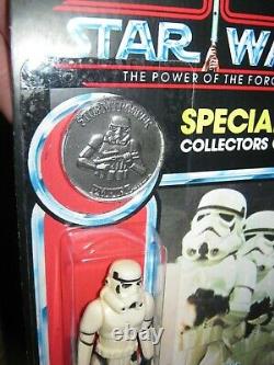 Kenner Star Wars 1978 Stormtrooper POTF Coin Custom Card Last 17 Unreleased
