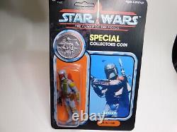 Kenner Star Wars 1985 Boba Fett POTF Coin Custom Card Last 17 Unreleased