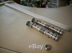 Korbanth Dm1 Dual Neopixel install NBv4 Darth maul star wars custom lightsaber