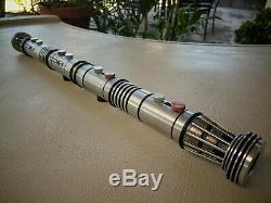 Korbanth Dm1 Dual Neopixel install NBv4 Darth maul star wars custom lightsaber