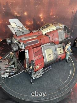 Krayt Viper Assault Shuttle Custom Hand-Painted Star Wars Kenner Sith Diorama