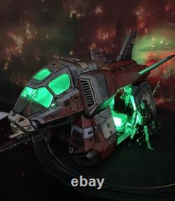 Krayt Viper Assault Shuttle Custom Hand-Painted Star Wars Kenner Sith Diorama