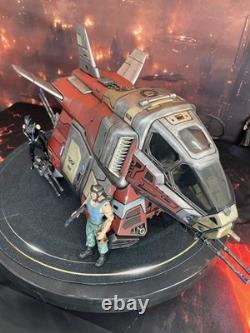 Krayt Viper Assault Shuttle Custom Hand-Painted Star Wars Kenner Sith Diorama