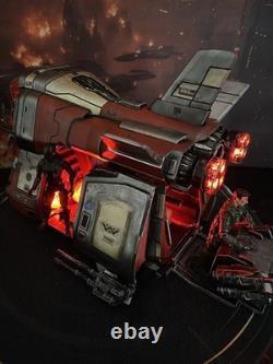 Krayt Viper Assault Shuttle Custom Hand-Painted Star Wars Kenner Sith Diorama