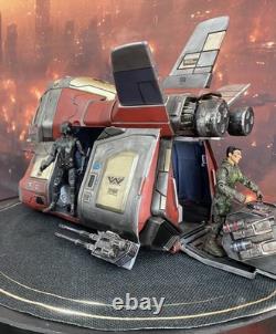 Krayt Viper Assault Shuttle Custom Hand-Painted Star Wars Kenner Sith Diorama