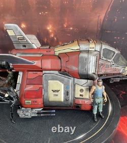 Krayt Viper Assault Shuttle Custom Hand-Painted Star Wars Kenner Sith Diorama